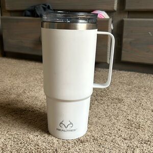 Real tree water bottle